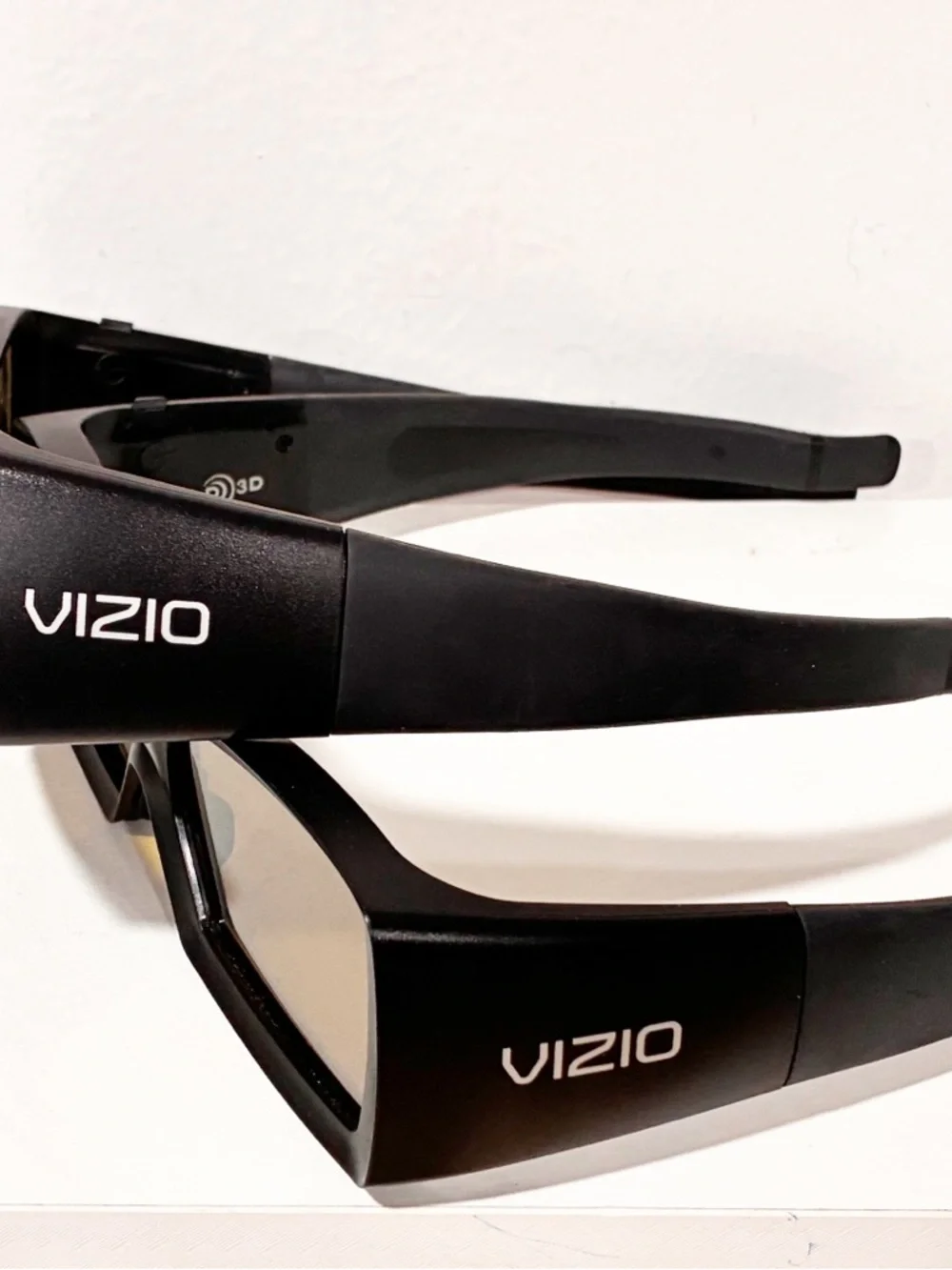 Vizio Rechargeable Full HD‎ 3D Glasses Black Television NO CHARGER